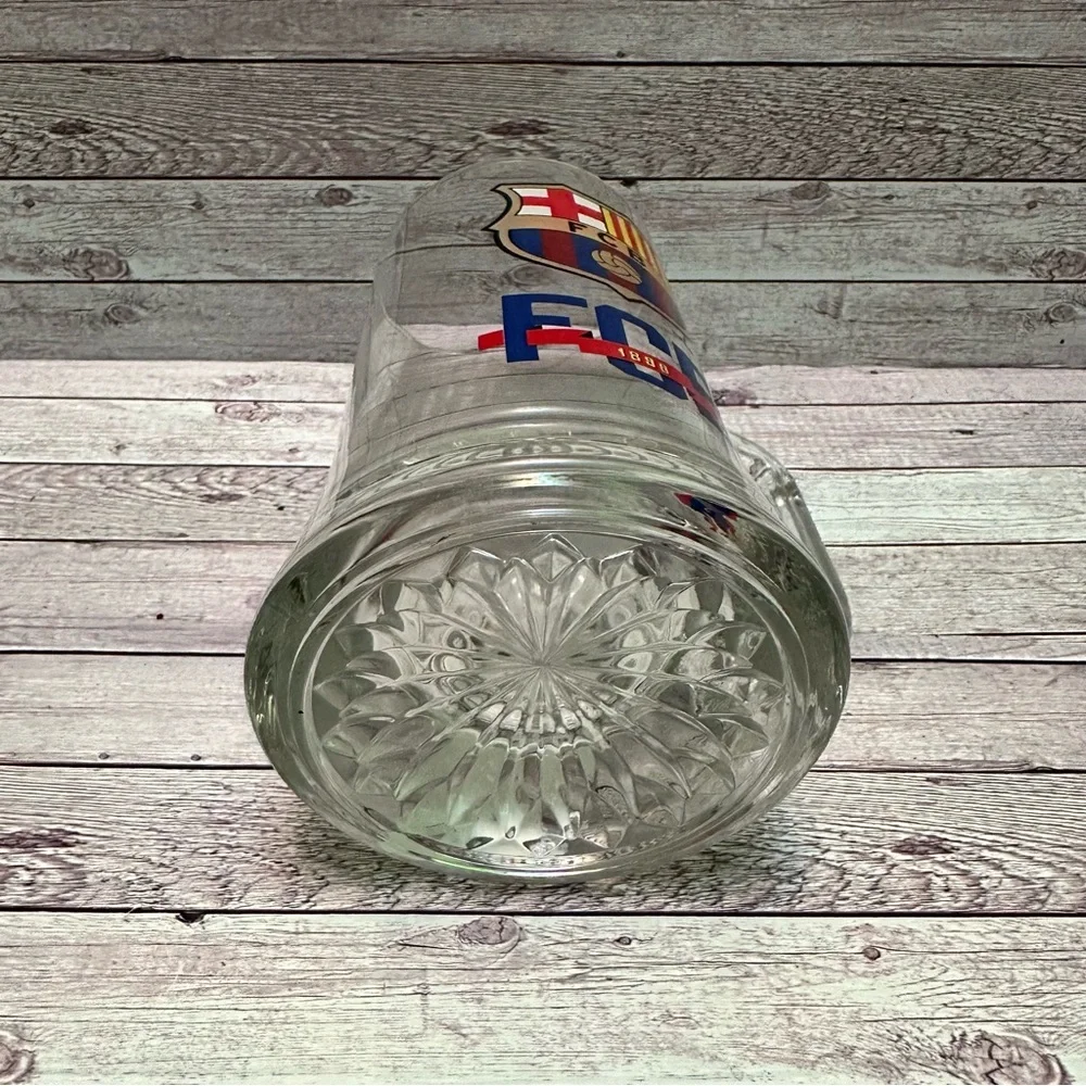 FCB Glass Beer Mug - Clear